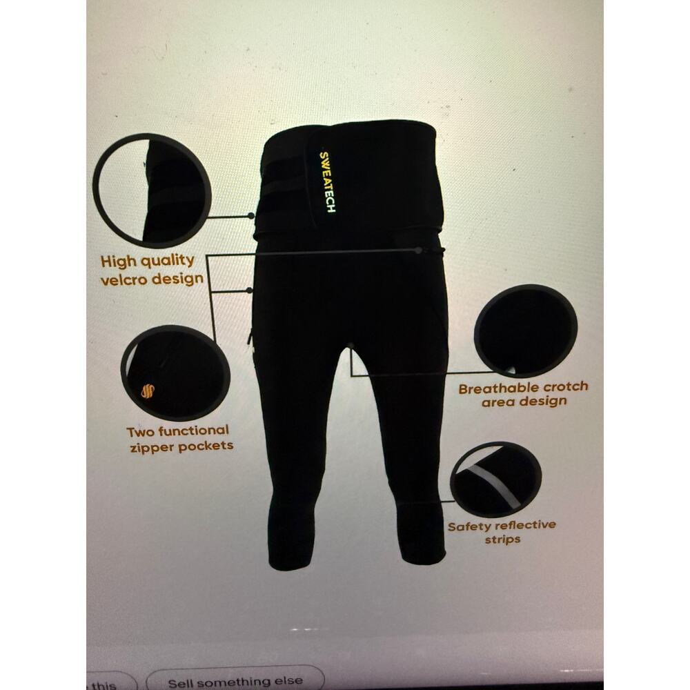Sweatech Premium Quality Waist Trimmer Pants Size L - Picture 9 of 9